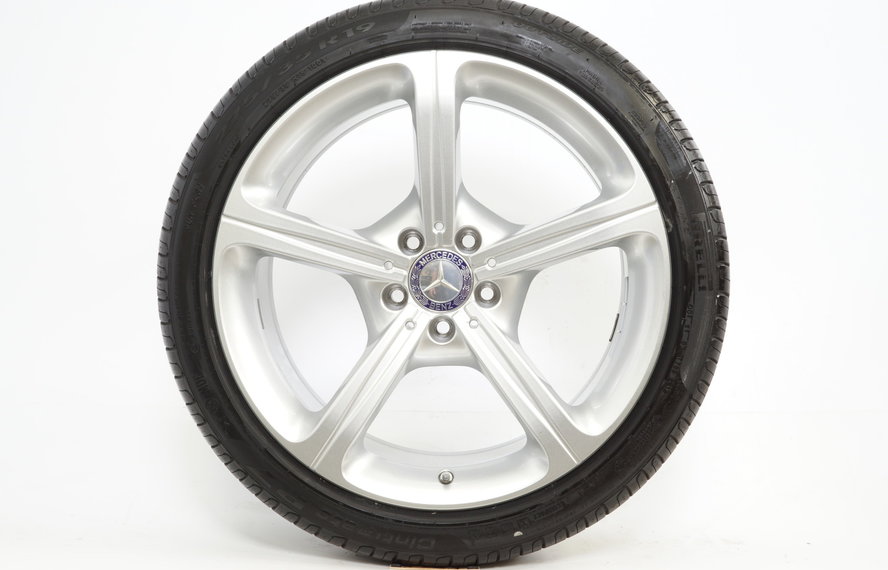 Mercedes Mercedes Class CLS W257 19 inch rims + Summer Tires Pirelli ZGAN Runflat Original