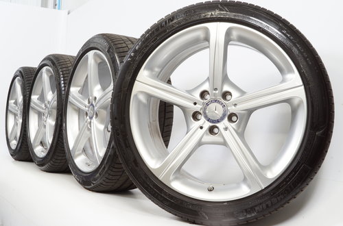 Mercedes Mercedes Class CLS W257 19 inch rims + Summer Tires Michelin 7MM Runflat Original