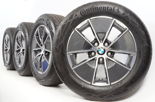 BMW BMW 3 4 series G20 G21, G22, G23 16 inch 773 rims + Summer Tires Continental Original