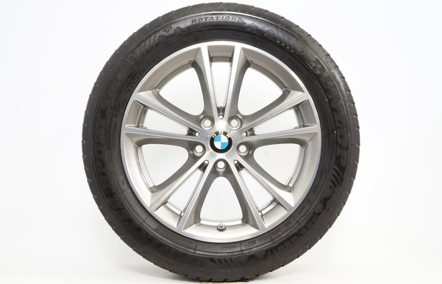 BMW BMW 5 Series G30, G31 17 inch 631 Rims + Winter tires Dunlop runflat Original