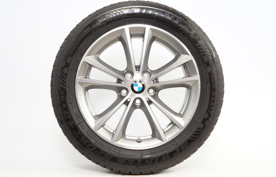 BMW BMW 5 Series G30, G31 17 inch 631 Rims + Winter tires Dunlop runflat Original