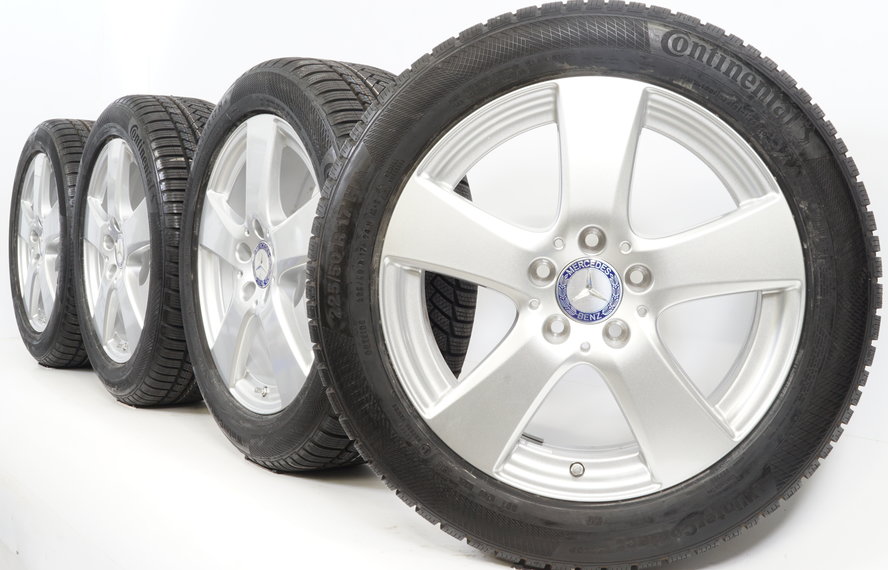 Mercedes Mercedes C Class W205 17 inch rims + Winter tires Continental Original