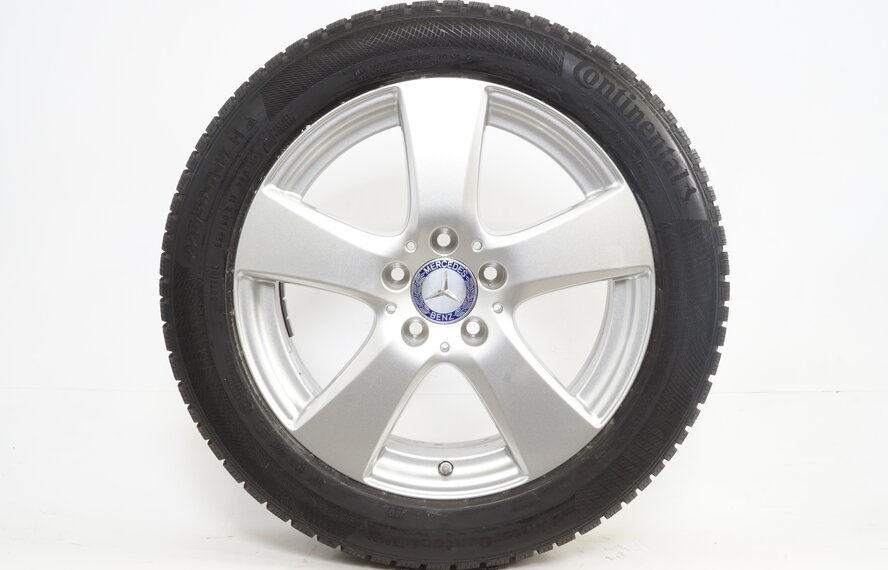 Mercedes Mercedes C Class W205 17 inch rims + Winter tires Continental Original