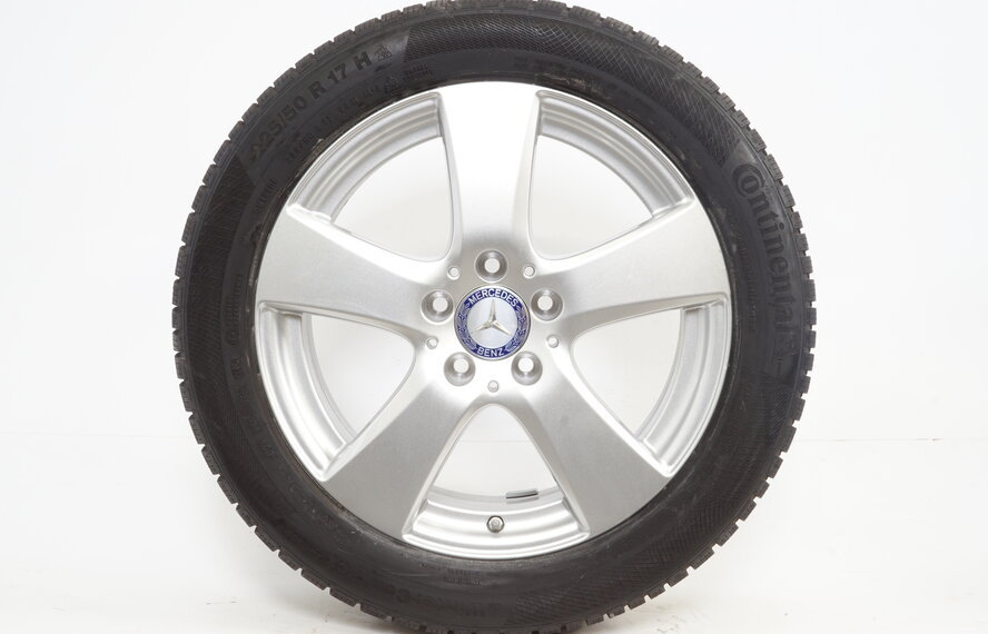 Mercedes Mercedes C Class W205 17 inch rims + Winter tires Continental Original