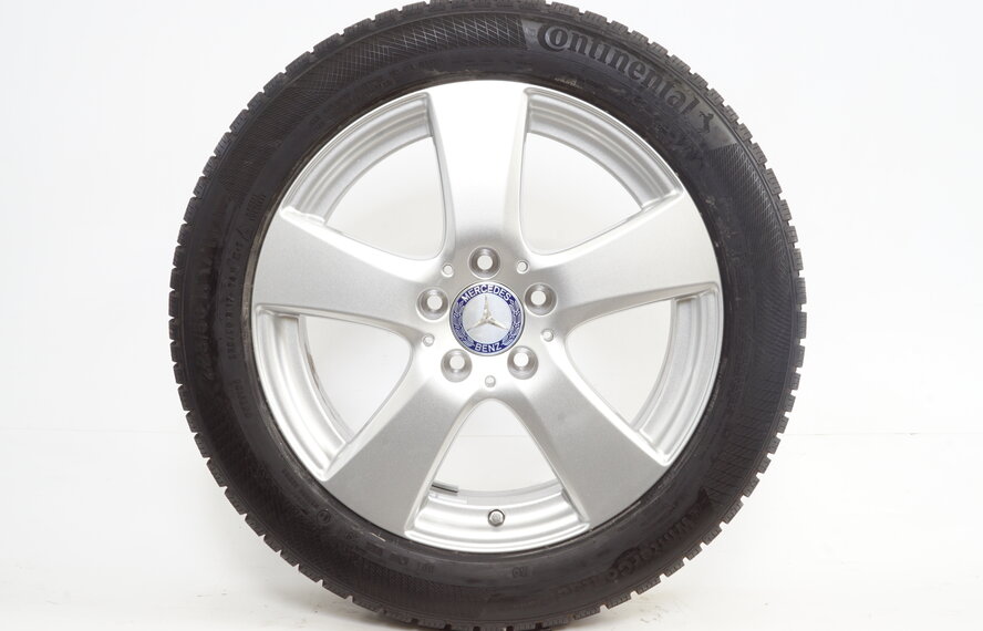 Mercedes Mercedes C Class W205 17 inch rims + Winter tires Continental Original