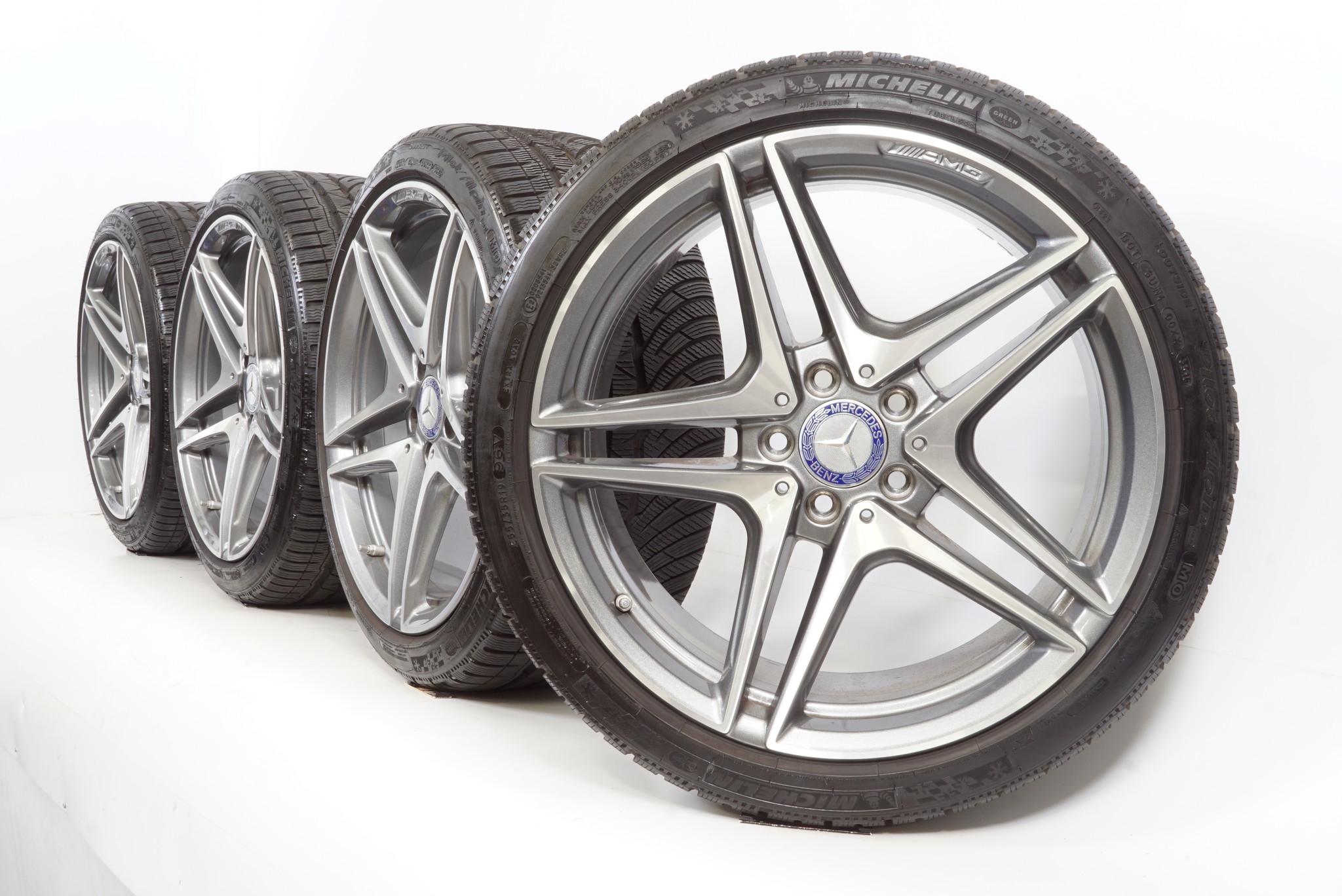 Mercedes C63 W205 19 inch AMG rims + Summer Tires Michelin Original JD Wheels & Tyres