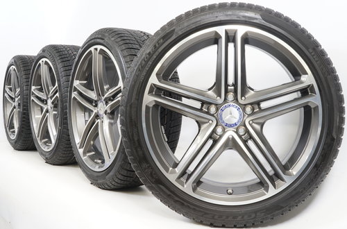 Mercedes Mercedes Class CLS W257 19 inch rims + Winter tires Pirelli NEW Original Runflat original