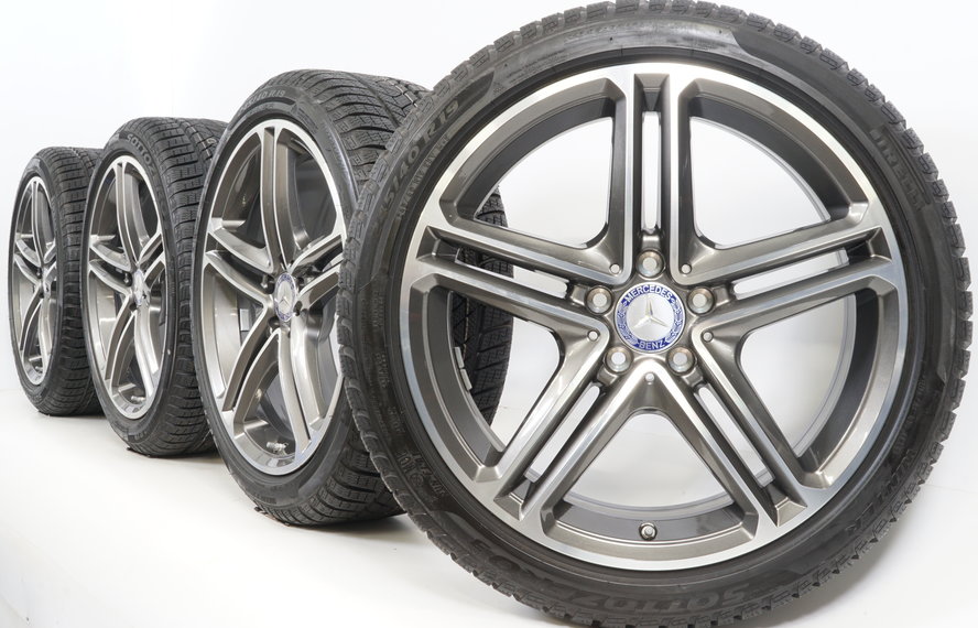 Mercedes Mercedes Class CLS W257 19 inch rims + Winter tires Pirelli NEW Original Runflat original