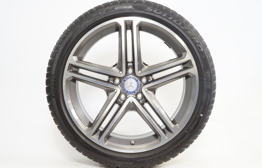 Mercedes Mercedes Class CLS W257 19 inch rims + Winter tires Pirelli NEW Original Runflat original