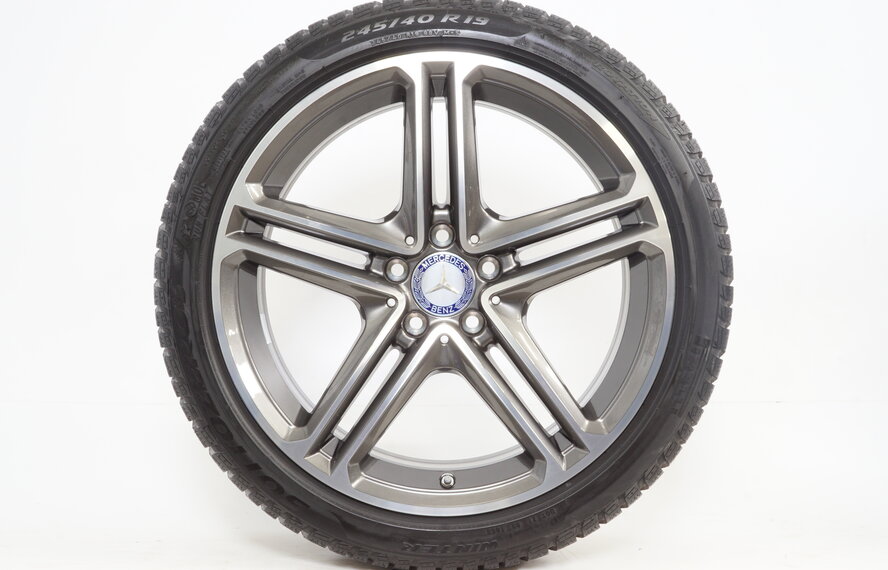Mercedes Mercedes Class CLS W257 19 inch rims + Winter tires Pirelli NEW Original Runflat original