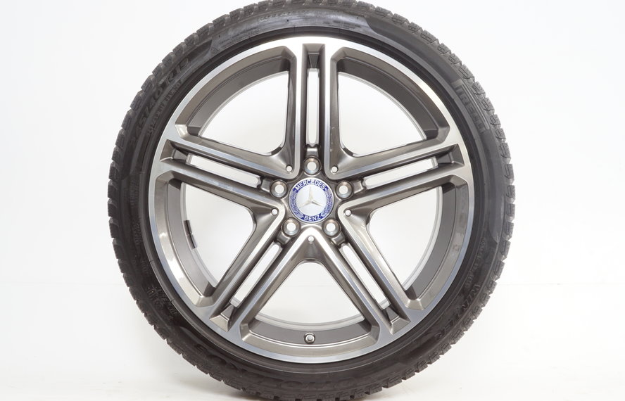 Mercedes Mercedes Class CLS W257 19 inch rims + Winter tires Pirelli NEW Original Runflat original