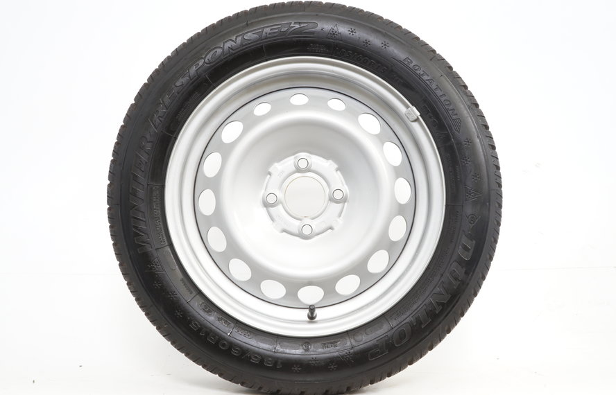 Smart Smart ForTwo ForFour W453 15 inch steel rims + Winter tires Dunlop Original