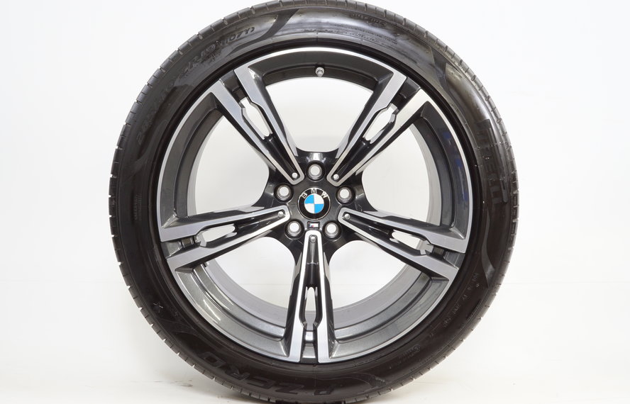 BMW BMW M5 F90 M8 F91 F92 19 inch 705 M rims + Summer Tires Pirelli Original