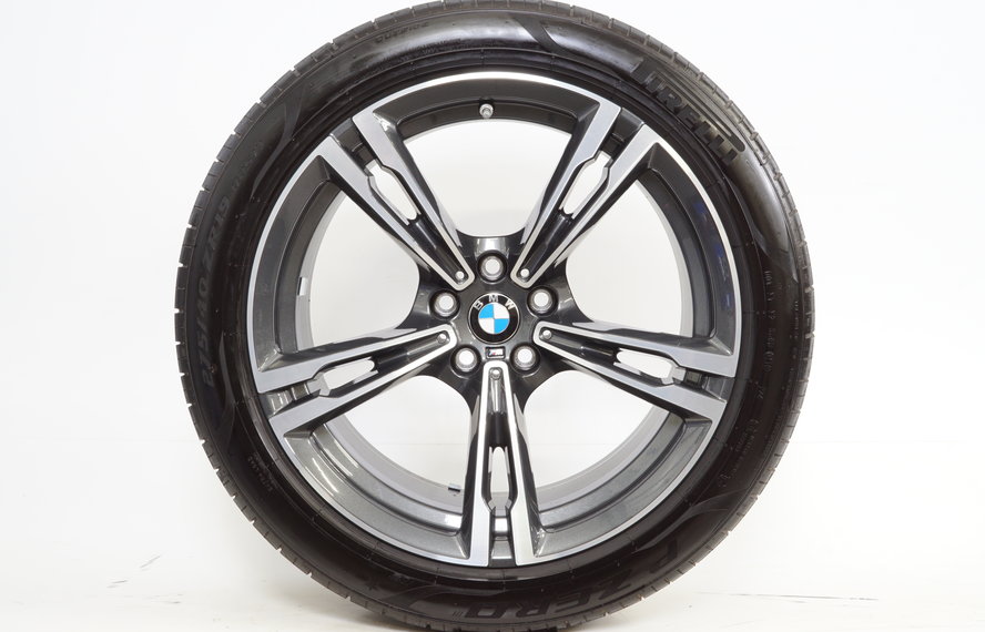 BMW BMW M5 F90 M8 F91 F92 19 inch 705 M rims + Summer Tires Pirelli Original