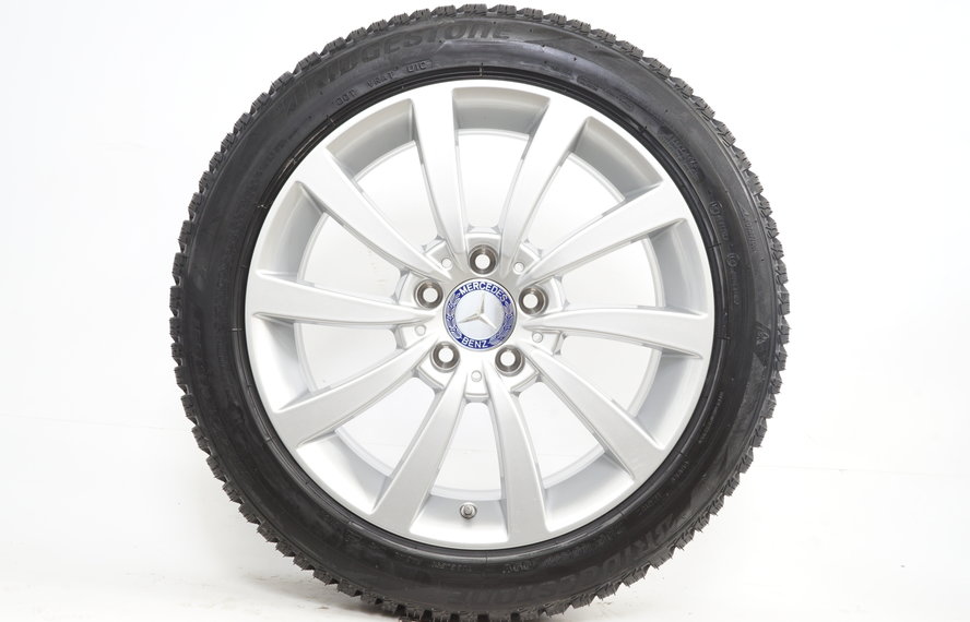 Mercedes Mercedes Class CLS W218 17 inch rims + Winter tires Bridgestone NEW Original