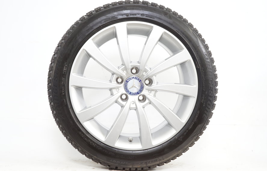 Mercedes Mercedes Class CLS W218 17 inch rims + Winter tires Bridgestone NEW Original