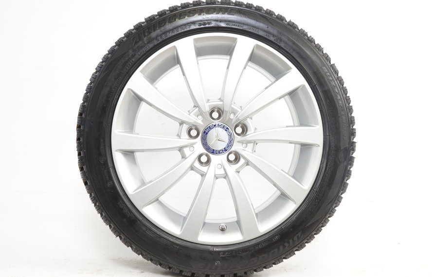 Mercedes Mercedes Class CLS W218 17 inch rims + Winter tires Bridgestone NEW Original