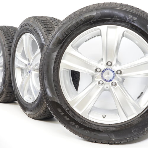 Mercedes GLC X253 17 inches rims Winter tires Michelin 6MM Original - JD  Wheels & Tyres