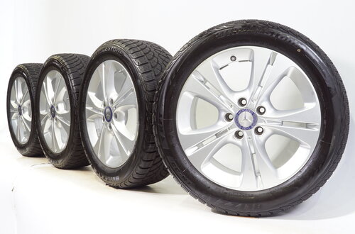 Mercedes Mercedes C Class W205 17 inch rims + Winter tires Bridgestone runflat Original