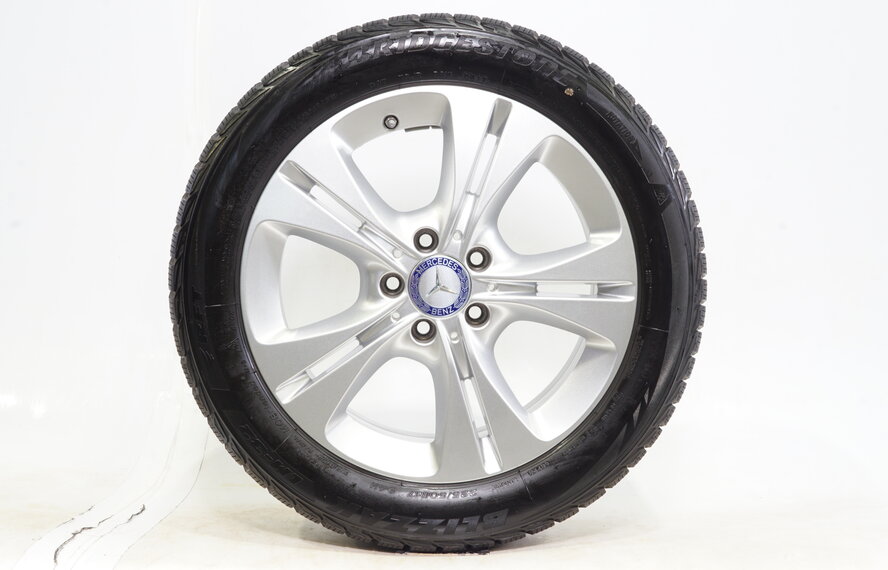 Mercedes Mercedes C Class W205 17 inch rims + Winter tires Bridgestone runflat Original
