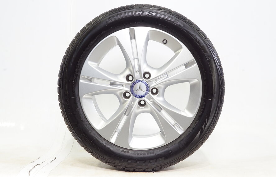 Mercedes Mercedes C Class W205 17 inch rims + Winter tires Bridgestone runflat Original