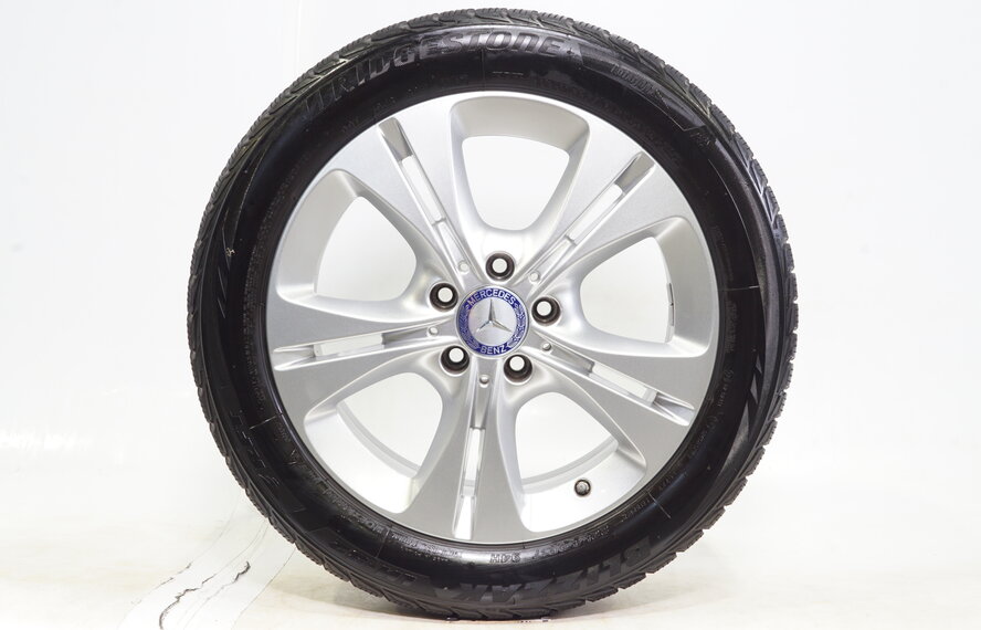 Mercedes Mercedes C Class W205 17 inch rims + Winter tires Bridgestone runflat Original