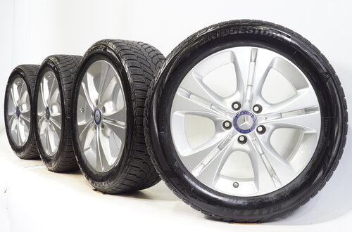 Mercedes Mercedes C Class W205 17 inch rims + Winter tires Bridgestone Original