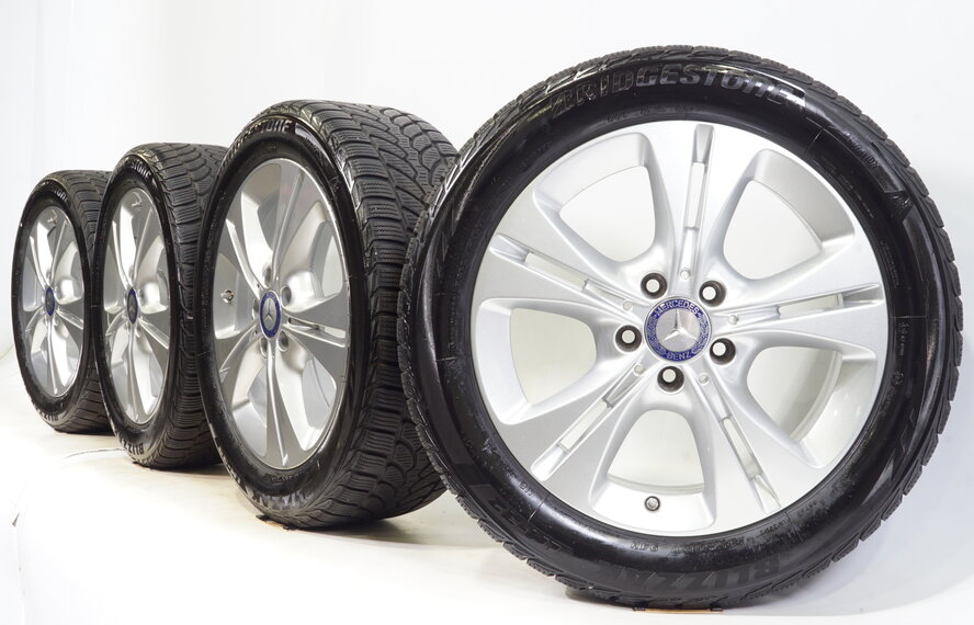 Mercedes Mercedes C Class W205 17 inch rims + Winter tires Bridgestone Original