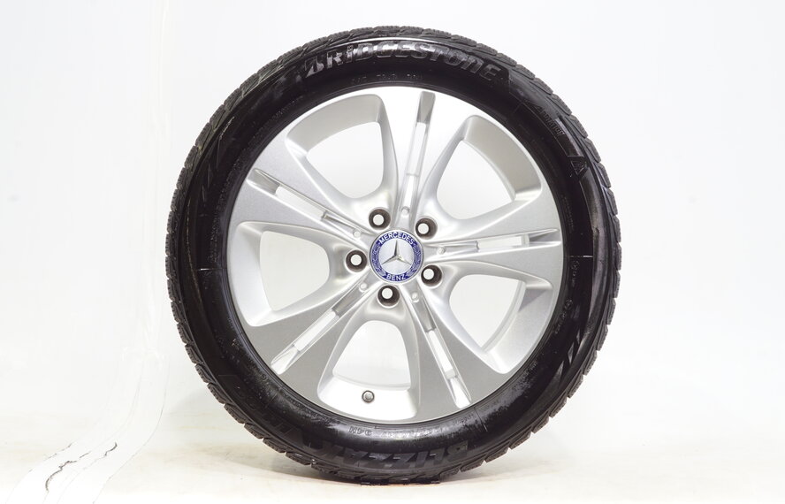 Mercedes Mercedes C Class W205 17 inch rims + Winter tires Bridgestone Original