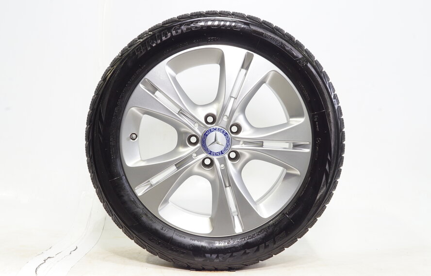 Mercedes Mercedes C Class W205 17 inch rims + Winter tires Bridgestone Original