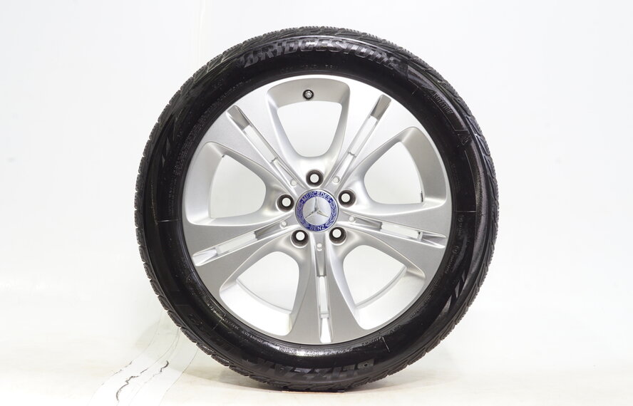 Mercedes Mercedes C Class W205 17 inch rims + Winter tires Bridgestone Original