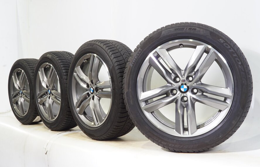 BMW BMW X1 F48 18 inch M rims 570 + Winter tires Pirelli Runflat Original