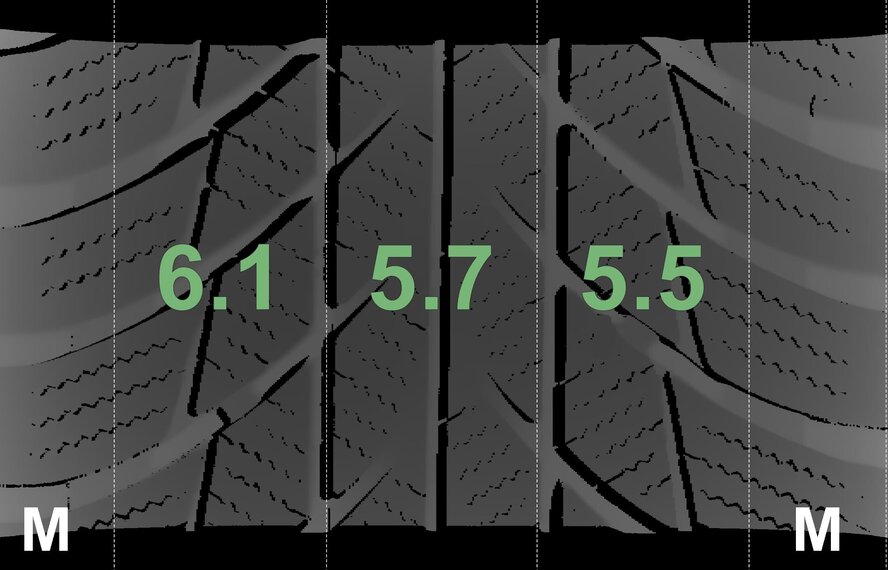 Mini Mini Countryman F60 517 16 inch rims + Winter tires Bridgestone Original