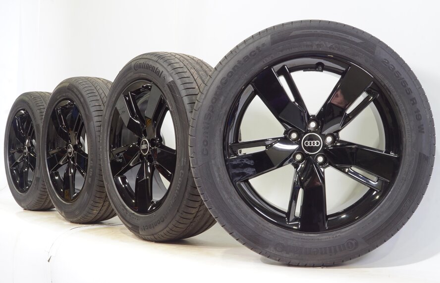 Audi Audi Q5 19 inch rims + Summer Tires Continental Original