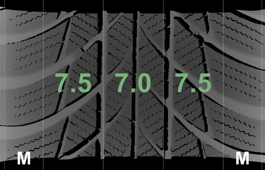 BMW BMW 3 series G20 G21 4 series G22 G23 16 inch 774 rims + Winter tires Bridgestone Runflat Original