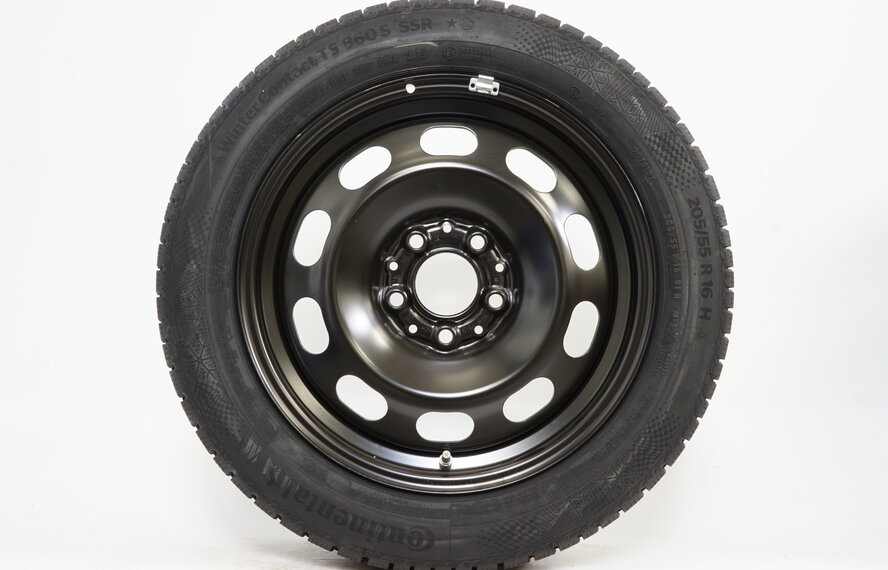 BMW BMW 1 Series F40 F41 2 Series Gran Coupe 16 inch Steel Rims NEW + Winter Tires Continental NEW Original Runflat original