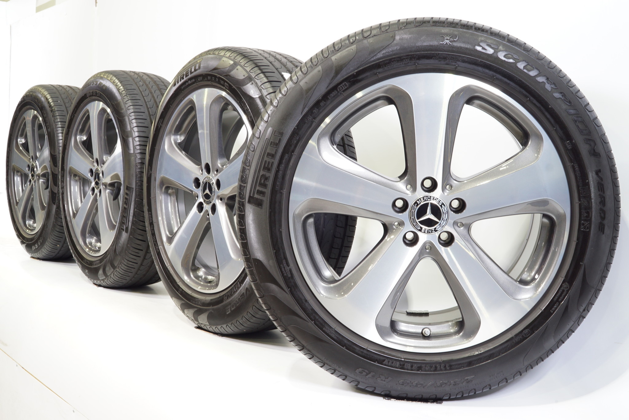 Mercedes GLC X253 19 inch rims + Summer Tires Pirelli Original - JD Wheels  & Tyres