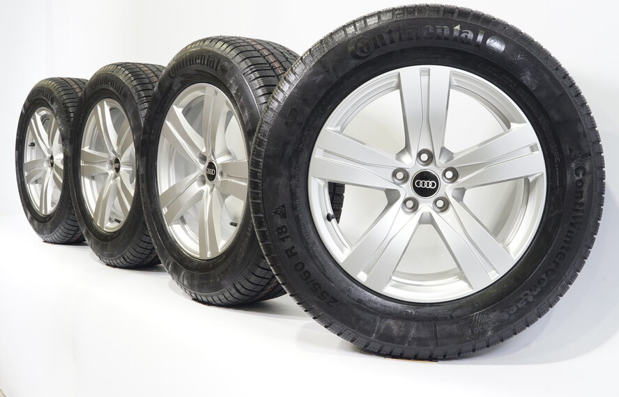 Audi Audi Q7 TDI S-line 18 inch rims + Winter tires Continental NEW Original