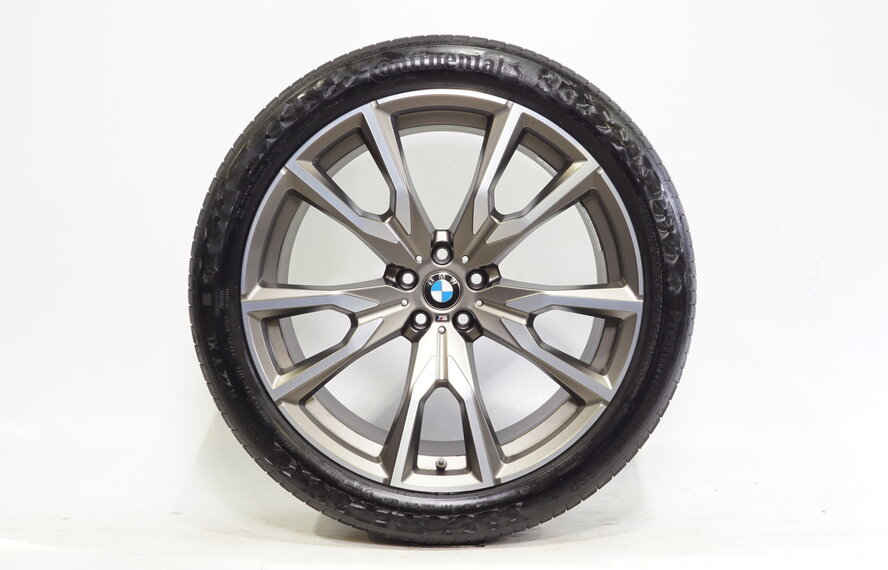 BMW BMW X7 G07 22 inch rims M755 + Summer Tires Continental Runflat Original