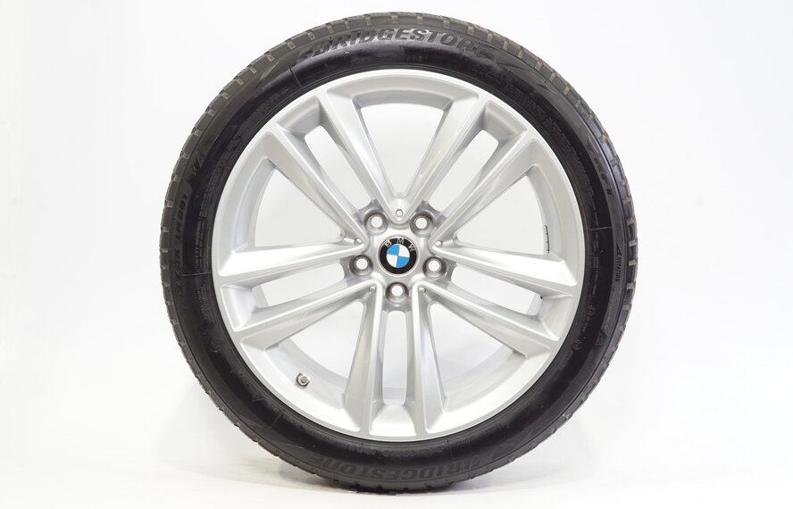 BMW BMW 6 series GT 7 series G11 G32 19 inch Style 630 Rims + Winter tires Bridgestone Runflat Original