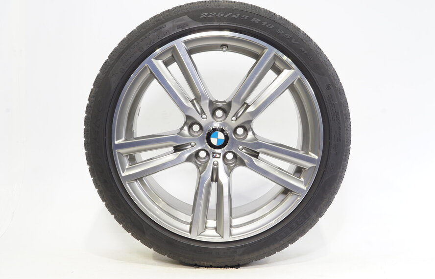 BMW BMW 2 series F45 Active & Gran Tourer 18 inch M Rims 486 + Winter tires Pirelli Runflat Original