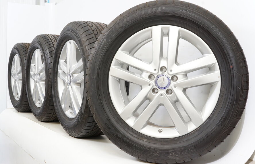 Mercedes Mercedes GL X166 19 inch rims + Summer Tires Dunlop NEW Original