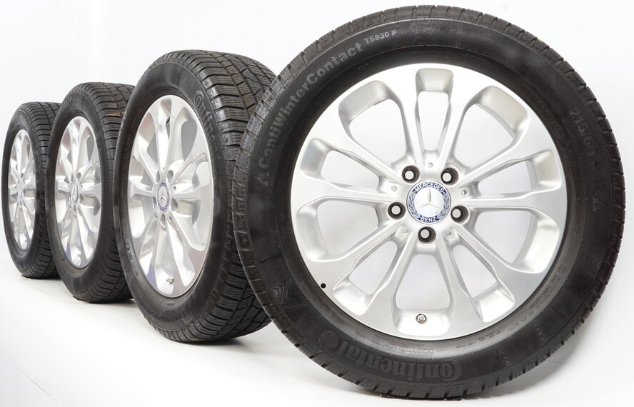 Mercedes Mercedes GLA Class X156 17 inch rims + Winter tires Continental Original