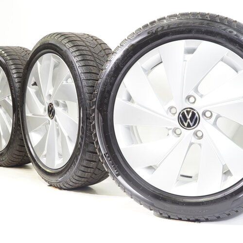 VW Golf 8 5H 17 inch rims Belmont + Winter tires Pirelli Original