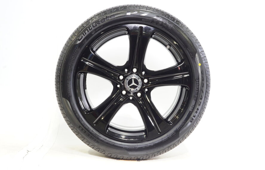 Mercedes Mercedes E Class W213 18 inch rims + Summer Tires Pirelli new Runflat Original