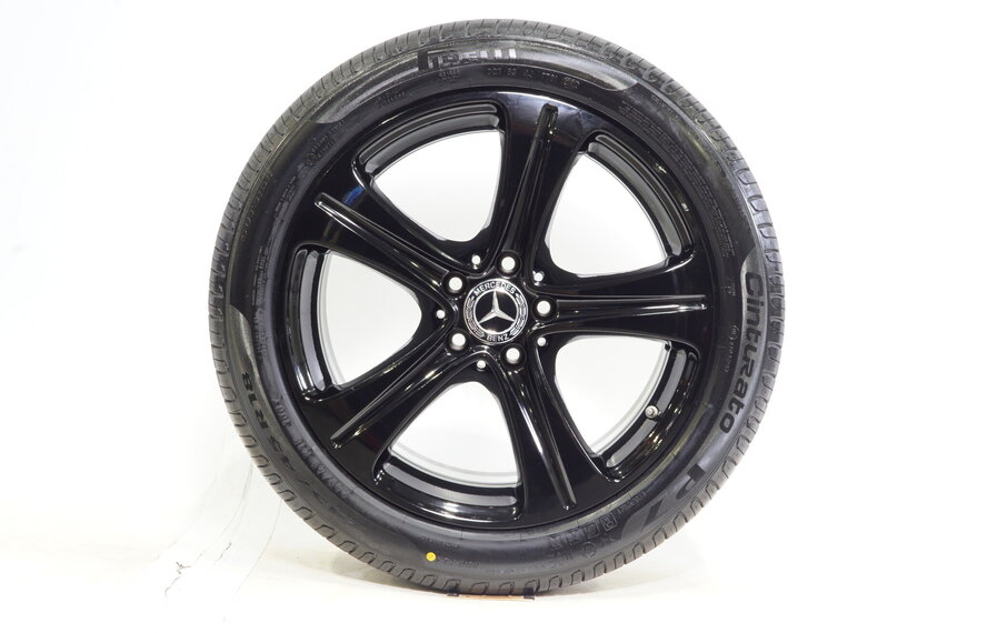 Mercedes Mercedes E Class W213 18 inch rims + Summer Tires Pirelli new Runflat Original