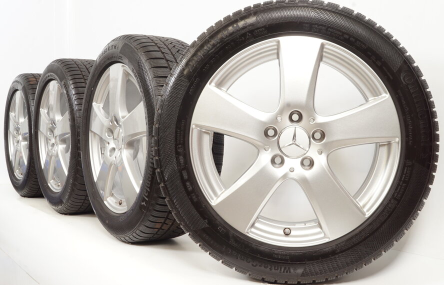 Mercedes Mercedes C Class W205 17 inch rims + Winter tires Continental Original