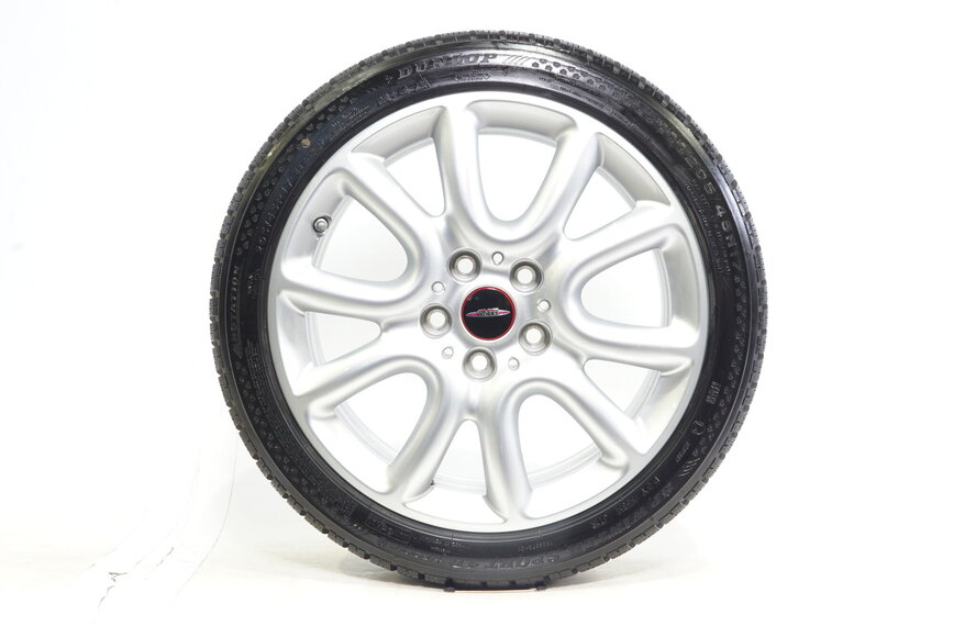 Mini Mini Cooper Race Spoke F56 17 inch JCW 498 Rims + Winter tires Dunlop Runflat Original