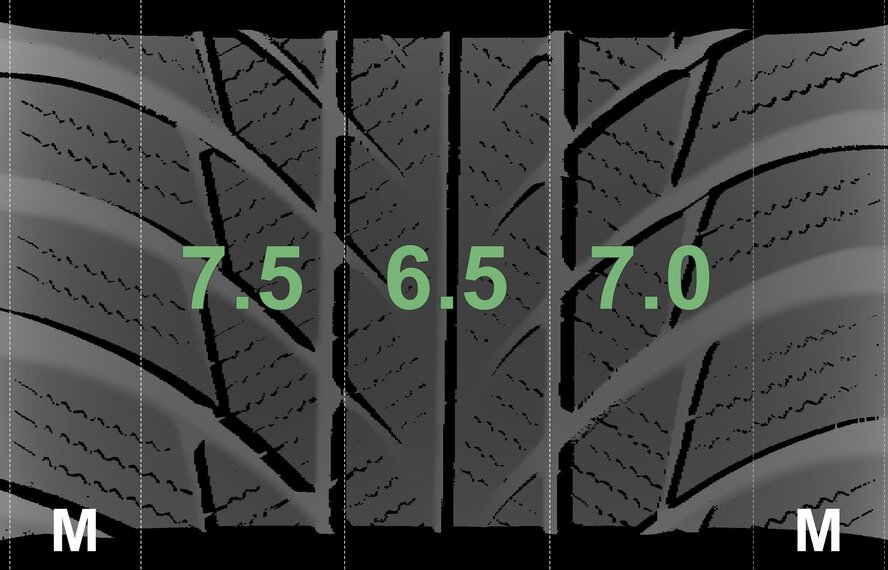 BMW BMW 3 series G20 G21 4 series G22 G23 16 inch 774 rims + Winter tires Bridgestone Original