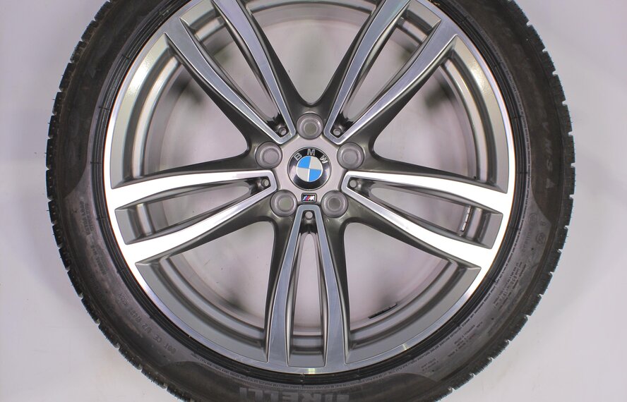 BMW BMW 6 series GT 7 series G11 19 inch Style 647 M Rims + Winter tires Pirelli NEW Runflat Original